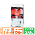 トヨトミ 木造8畳 コンクリート10畳まで 反射式石油ストーブ ホワイト RSH2924W