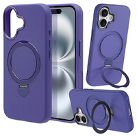 ラスタバナナ iPhone16用 ZEROSAFE MELLOW 磁力充電対応 ウルトラマリン 9402IP461ZSMUM