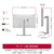 LGエレクトロニクス LGエレクトロニクス 27型 LG UHD Monitor 4K /4K(3840×2160)/IPS/DCI-P3 95%/ DisplayHDR 400/アンチグレア/HDMI×2/DisplayPort/USB Type-C(USB PD90W)/USBハブ(Down×2) 27UP850K-W 27UP850K-W-イメージ4