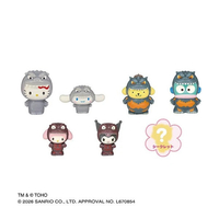 東宝 GODZILLA ・SANRIO CHARACTERSランダムミニソフビ ｺﾞｼﾞﾗｻﾝﾘｵﾗﾝﾀﾞﾑﾐﾆｿﾌﾋﾞ