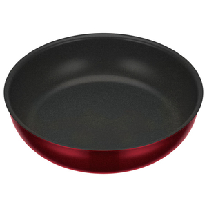 サーモス デュラブルシリーズ 取っ手のとれるフライパンKVD(24cm) ディープレッド KVD-024-DR-イメージ2
