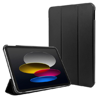 ラスタバナナ 11インチiPad(A16)(2025)/10．9インチiPad10(2022)用 手帳ケース ブラック 7932IP109BO