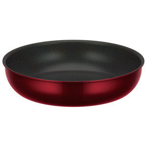 サーモス デュラブルシリーズ 取っ手のとれるフライパンKVD(28cm) ディープレッド KVD-028-DR-イメージ1
