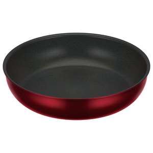 サーモス デュラブルシリーズ 取っ手のとれるフライパンKVD(28cm) ディープレッド KVD-028-DR-イメージ3