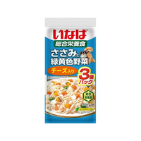 いなば ささみと緑黄色野菜 チーズ入り 60g×3P FCU3046