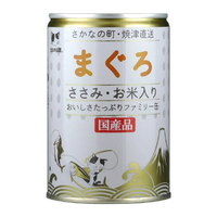 STIサンヨー たまの伝説 まぐろささみ・お米入りファミリー缶(400g) ﾀﾏﾃﾞﾝﾏｸﾞﾛｻｻﾐｺﾒﾌｱﾐﾘ-ｶﾝ400G