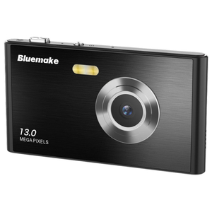 Bluemake TT-SD1300B デジタルスリムカメラ ブラック TT-SD1300B-イメージ2