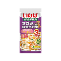 いなば ささみと緑黄色野菜 11歳からのチーズ入り 60g×3P FCU3050