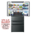 SHARP 【フレンチドア】607L 冷蔵庫 FiT63cmシリーズ冷蔵庫 ダスクダークメタル SJ-MF61R-H-イメージ14