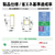 SHARP 【フレンチドア】607L 冷蔵庫 FiT63cmシリーズ冷蔵庫 ダスクダークメタル SJ-MF61R-H-イメージ3