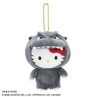 東宝 GODZILLA ・SANRIO CHARACTERSマスコット(A)ハローキティ ｺﾞｼﾞﾗｻﾝﾘｵﾏｽｺﾂﾄA