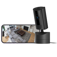 Amazon Ring Pan-Tilt Indoor Cam (リング首振り機能付きインドアカム) ブラック B0CG2WJYTL