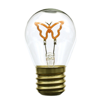 JTT かわいい電球型イルミネーション FunnyNeoBulb ファニーネオンバルブ ちょうちょ JTNBULB-BFY