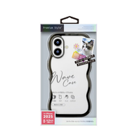 PGA iPhone 17用ウェーブケース ブラック PG-25AWH02BK