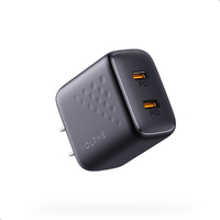 VOLTME USB急速充電器 Revo 35 Duo Lite USB PD(パワーデリバリー)対応 35W USB-C×2ポート ブラック V2088