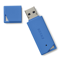 BUFFALO USB3．1(Gen1)/USB3．0対応 USBメモリー バリューモデル(64GB) ブルー RUF3-K64GB-BL