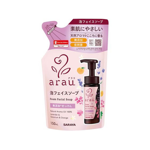 サラヤ アラウ. 泡フェイスソープ 詰替 150mL FCE545M-イメージ1