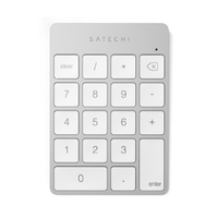 SATECHI Satechi スリムワイヤレスキーパッド(USB-C) シルバー PST-KSALKPS