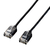 エレコム Cat6A LANケーブル(10．0m) ブラック LD-GPASS/BK10-イメージ1