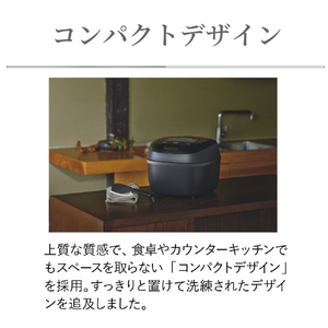 タイガー 圧力IHジャー炊飯器 ブラック JRI-T100K-イメージ11