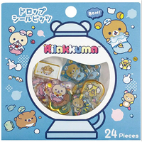 サンエックス ドロップシール リラックマラボ01 リラックマラボ01 ﾄﾞﾛﾂﾌﾟｼ-ﾙﾘﾗﾂｸﾏﾗﾎﾞ01