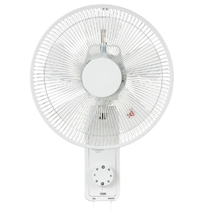 ユアサプライムス 壁掛け扇風機 ホワイト YKW-390E(W)-イメージ1