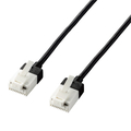 エレコム Cat6A LANケーブル(5．0m) ブラック LD-GPASST/BK50