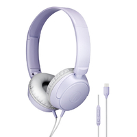 オーディオテクニカ USB Type-C用ヘッドホン ライトバイオレット ATH-S120C LV