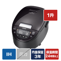 タイガー IHジャー炊飯器 パールブラック JPW-J180KP