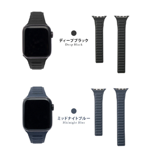 WEARPLANET Apple Watch 42/41/40/38mm用Slim Line マグネットリンクバンド Stone Gray WP23198AWGR-イメージ12