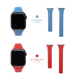 WEARPLANET Apple Watch 42/41/40/38mm用Slim Line マグネットリンクバンド Stone Gray WP23198AWGR-イメージ14