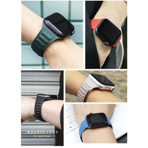WEARPLANET Apple Watch 42/41/40/38mm用Slim Line マグネットリンクバンド Stone Gray WP23198AWGR-イメージ17