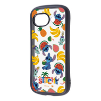 レイ・アウト Google Pixel 10a用 / ディズニー / Puffull 衝撃吸収 バンパー ハイブリッドケース スティッチ_トロピカル総柄 RC-DGP10ACMD2B/ST27