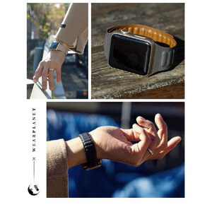 WEARPLANET Apple Watch 42/41/40/38mm用Slim Line マグネットリンクバンド Midnight Blue WP23200AWMB-イメージ19