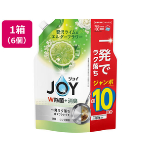 Ｐ＆Ｇ 除菌ジョイコンパクト 贅沢ライム&エルダーフラワーの香り 替 ジャンボ 1300mL×6個 FCK845A-イメージ1