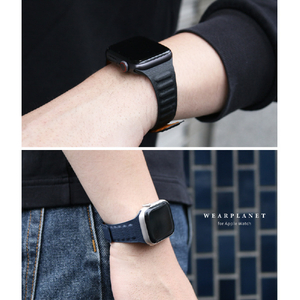 WEARPLANET Apple Watch 42/41/40/38mm用Slim Line マグネットリンクバンド Ciel Blue WP23203AWCB-イメージ18