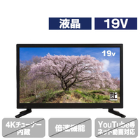 ダイコーアペックス <安心の日本生産で品質重視>アペックス 19V型ハイビジョン液晶テレビ 地デジ搭載1波モデル ブラック AP1920BJ