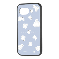 レイ・アウト Google Pixel 10a用 / ディズニー / maru 衝撃吸収 バンパー ハイブリッドケース ベイマックス_ふわふわ RJ-DGP10AK4TB/BX4