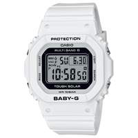 カシオ ソーラー電波腕時計 BABY-G ホワイト BGD-5650-7JF