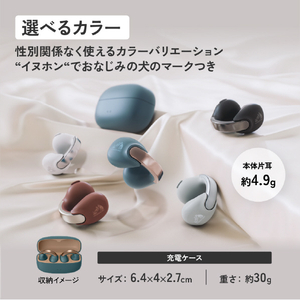 ビクター ワイヤレスイヤホン ティールブルー HA-NP1T-A-イメージ9