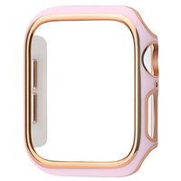 GAACAL Apple Watch Series 4-6/SE1-2 [40mm]用プラスチックフレーム ピンク W00017P2