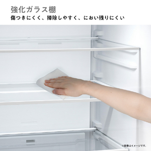 ハイセンス 【右開き】295L 冷凍冷蔵庫 e angle select ホワイト HR-D29E5W-イメージ10