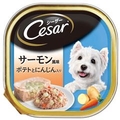マースジャパンリミテッド シーザー　あじわいサーモン風味　ポテトとにんじん入り　100g CE36Nｻ-ﾓﾝﾎﾟﾃﾄﾄﾆﾝｼﾞﾝ100G