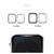 WEARPLANET Apple Watch 44mm用ラインストーンハードケース de luxe シルバー WP23221AWSV-イメージ13