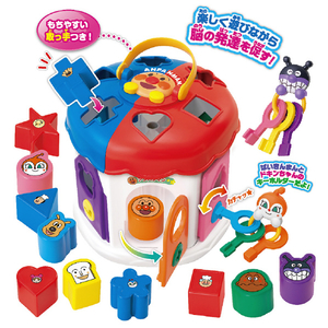 ジョイパレット アンパンマン 入れよう!開けよう!できるかな?かぎいっぱい育脳パズル ｶｷﾞｲﾂﾊﾟｲｲｸﾉｳﾊﾟｽﾞﾙ-イメージ2