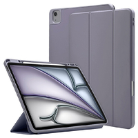 ラスタバナナ 13インチiPad Air(M2-4)(2024-2026)用 手帳ケース パープル 9467IPA13M4BPU