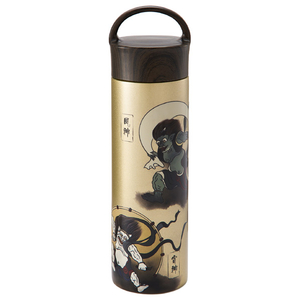 ReachWill魔法瓶 日本伝統文化ステンレスマグボトル(400ml) 風神雷神柄 RWG-JP40FR-イメージ1