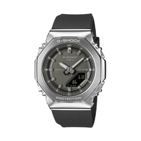 カシオ G-SHOCK シルバー/ブラック GM-S2110-1A1JF