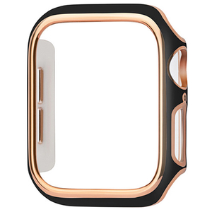 GAACAL Apple Watch Series 4-6/SE1-2 [40mm]用プラスチックフレーム ブラック W00017BK2-イメージ1