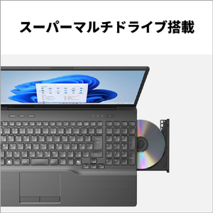 富士通 ノートパソコン e angle select FMV Note A ブライトブラック FMVA75L2B6-イメージ8